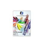 Alex 35x50 cm 220 gr 15 Yaprak Siyah Schoeller Pastel Fon Blok Spiralli Resim Defteri