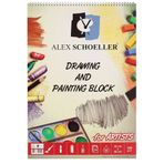 Alex Schoeller 220 gr 35x50 cm 15 Yaprak Resim Defteri
