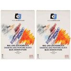 Alex Schoeller 25x35 cm+35x50 cm 165 gr 2'li Spiralli Resim Defteri