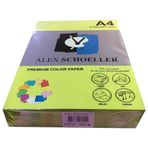 Alex Schoeller A4 500'lü Fosforlu Yeşil 721 Fotokopi Kağıdı