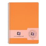 Alex Schoeller A4 70 gr 80 Yaprak Kareli PP Kapak Spiralli Defter