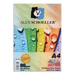 Alex Schoeller A4 Fotokopi Kağıdı 5 Renk 50 Li Alx-621