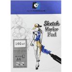 Alex Schoeller A4 Sketch Marker Pad 160 gr 40 Yaprak Defter