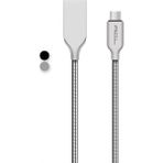 Alex Schoeller Acl Metal Kablo USB Şarj-Veri Mikro 2.1A 1mt ACK70 2126 0289
