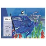 Alex Schoeller Alx-0618 İnce Dokulu Ekstra White 300 gr 12 yaprak A3 Art Watercolor Blok Resim Defteri