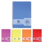Alex Schoeller ALX-416-48 A4 80 Yaprak Çizgili Spiralli Plastik Kapaklı Defter