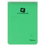 Alex Schoeller ALX-688 A5 80 Yaprak Kareli Dik Bloknot Spiralli Defter
