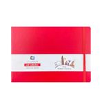 Alex Schoeller ALX-9291 21x14.8 cm 80 Yaprak 140 gr Yatay Kırmızı Sketch Book