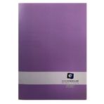 Alex Schoeller ALX-977 A4 Soft Mor Çizgili 80 Sayfa Plastik Kapak Defter