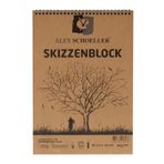 Alex Schoeller Alx1168 Spiralli Kraft Resim Defteri 25x35 30Yp