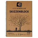 Alex Schoeller Blok Kraft Yan Spiralli A4 90 gr 60 Yaprak Defter