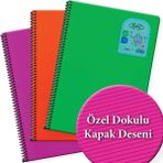 Alex Schoeller Defne Spiralli Defter A4 40 Yp Çizgili