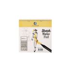 Alex Schoeller Resim Defteri 20X20 Cm 200 Gram 40'Lı Spr Sketch-Marker Pad