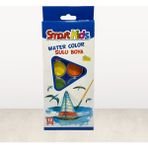 Alex Schoeller Smart Kids 12'li Sulu Boya Seti Canlı Renklerle Çocuklar İçin Eğlenceli Sanat