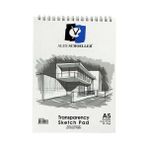 Alex Schoeller Transparency Sketch Pad Aydınger Eskiz Defteri 50/55 Gr. A5 30 Sayfa