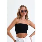 Alexa Dash Straplez Crop Bluz Unıt-u-31