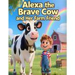 Alexa the Brave Cow and Her Farm Friend: A Heartwarming Bedtime Storybook for Kids Ages 3-5, Sweet Farm Adventure with Friendship, Courage, and Gentle Lessons for Toddlers and Preschoolers.
