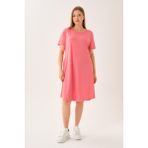 Alexander Gardi Alexandergardı Cepli Bisiklet Yaka Elbise (B23-45700) - XL - Pembe