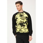Alexander Gardi Alexandergardı Kamuflaj Desenli Sweatshirt Un-14591 001 sari