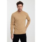 Alexander Gardi Balıkçı Yaka Erkek KAZAK(E23-6714) - 2XL - Bej