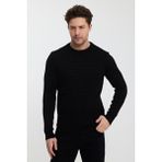 Alexander Gardi Balıkçı Yaka Erkek KAZAK(E23-6714) - 2XL - Siyah