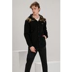 Alexander Gardi E22-61500 Ekose Detaylı Düğmeli Erkek Sweatshirt