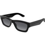 Alexander McQueen Alexnder Mcqueen 0419S 001 56 Güneş Gözlüğü - Desenli