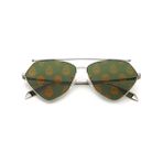 Alexander Mcqueen Am0317S Geometrik Unisex Güneş Gözlüğü