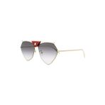 Alexander Mcqueen Am0317S Metal Unisex Güneş Gözlüğü