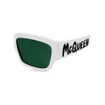 Alexander Mcqueen Am0329s Beyaz Unisex Güneş Gözlüğü