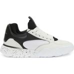 Alexander Mcqueen Court Tech Leather Sneakers