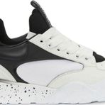 Alexander Mcqueen Court Tech Leather Sneakers