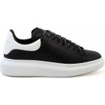 Alexander Mcqueen Deri Erkek Spor & Sneaker 553680 - Siyah