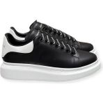 Alexander Mcqueen Men's Sneakers - Sneaker In Black/white - Alexander Mcqueen Erkek Sneak - 0 - Siyah