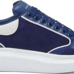 Alexander Mcqueen Oversize Sole Larry Sneakers Blue