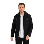 ALEXANDERGARDI Cepli Fermuarlı Gömlek Yaka Ceket (AG-NORTH-J55-01) SİYAH XXL