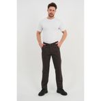ALEXANDERGARDI Erkek Kahverengi Pantolon (AG-1910) KAHVERENGİ 50