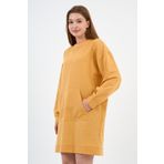 ALEXANDERGARDI Kadın Kanguru Cepli Oversize Tunik (B24-00225)