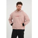 ALEXANDERGARDI Özel Unisex Baskılı Kapüşonlu Kanguru Cepli Sweatshirt (UNX-0017602) KIRMIZI L