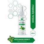 aleyna baharat Ağız Spreyi - Nane & Mentol - Doğal İçerikli Alkolsüz Ağız Kokusu Giderici Önleyici
