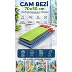 Alezy Spark M2311 Mikrofiber Cam Bezi 70x50cm (Karışık Renk)