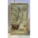 Alfa 9*17 cm 96 Yaprak Çizgili Defter - 12M-Krem