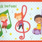 Alfa A5 Boy 20 Yaprak Küçük Müzik Defteri