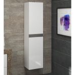 Alfa Banyo Esen Mdf Beyaz 150 cm Lüx Banyo Boy Dolabı