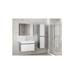 Alfa Banyo Estella-Ea (65+35) 100 Cm Mdf-Lavabolu Banyo Dolabı Takımı-Hazır Kurulu
