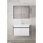 Alfa Banyo Estella-Ea 80 cm Antrasit Banyo Dolabı Takımı