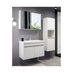 Alfa Banyo Luiza (80 35) 115 Cm Mdf Boy Dolaplı Lavabolu Banyo Dolabı Takımı