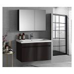 Alfa Banyo Siyah 65 Cm Banyo Dolabı Takımı-mdf Beyaz