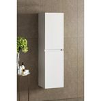 Alfa Banyo Viola Beyaz 140 Cm Mdf Banyo Boy Dolabı-- Hazır Kurulu