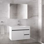 Alfa Banyo Viosen-Ea 80 cm Beyaz Banyo Dolabı Takımı